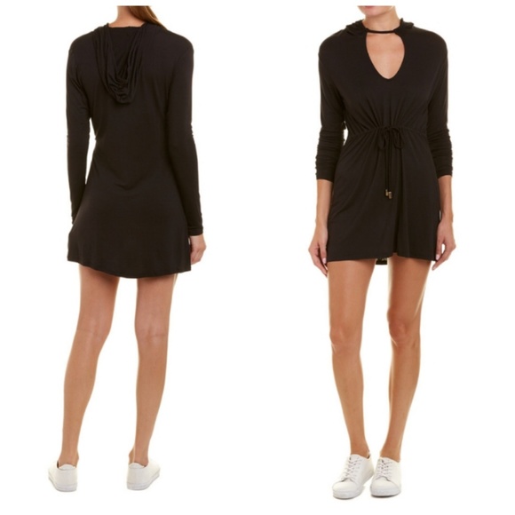 🆕️ NWT Trina Turk Top It Off Hooded Tunic - Picture 4 of 4